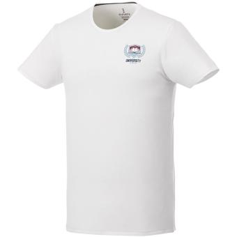Balfour short sleeve men's GOTS organic t-shirt, white White | XS