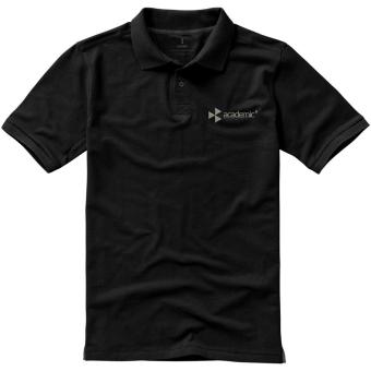 Calgary Poloshirt für Herren, schwarz Schwarz | XS