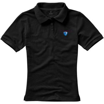 Calgary Poloshirt für Damen, schwarz Schwarz | XS