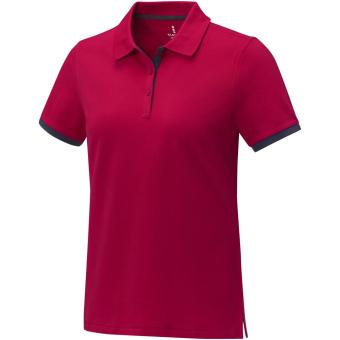 Morgan short sleeve women's duotone polo 