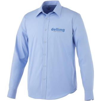 Hamell long sleeve men's shirt, light blue Light blue | XS