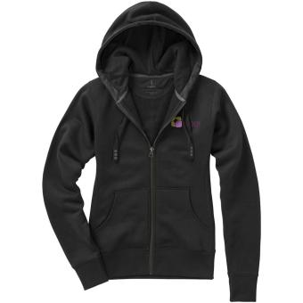 Arora women's full zip hoodie, black Black | XS