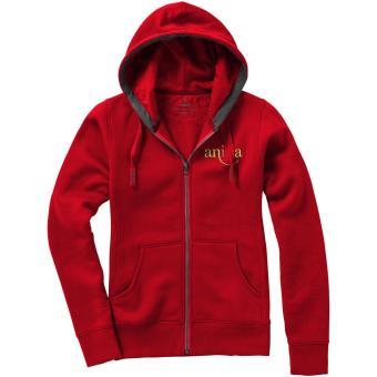 Arora women's full zip hoodie, red Red | XS