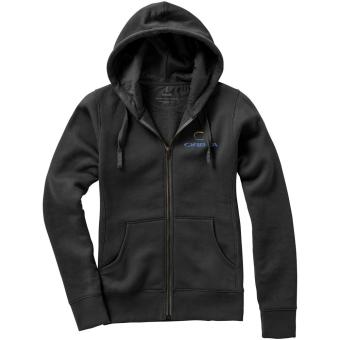 Arora women's full zip hoodie, anthracite Anthracite | XS