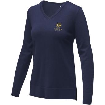 Stanton women's v-neck pullover, navy Navy | XS