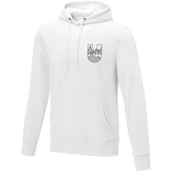 Charon Herren Kapuzenpullover, weiß Weiß | S