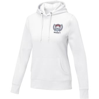 Charon Damen Kapuzenpullover, weiß Weiß | M