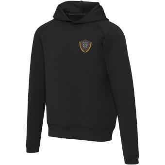 Danali 350 g/m² unisex interlock sports hoodie, black Black | XXS
