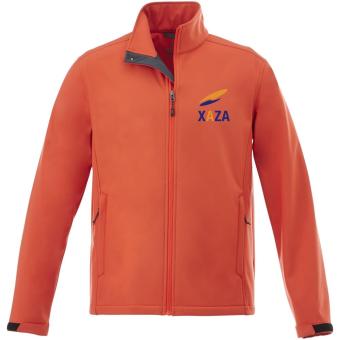 Maxson men's softshell jacket, orange Orange | XS