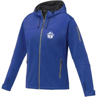 Match women's softshell jacket, aztec blue Aztec blue | XS