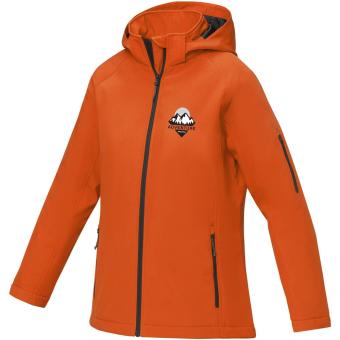 Notus women's padded softshell jacket, orange Orange | XS