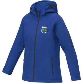Notus wattierte Softshell Damenjacke, Blau Blau | XS