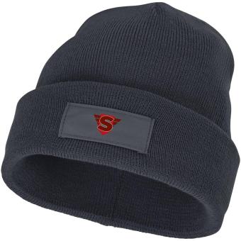 Boreas beanie with patch Graphite