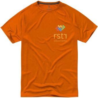 Niagara short sleeve men's cool fit t-shirt, orange Orange | XS