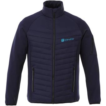 Banff men's hybrid insulated jacket, navy Navy | XS