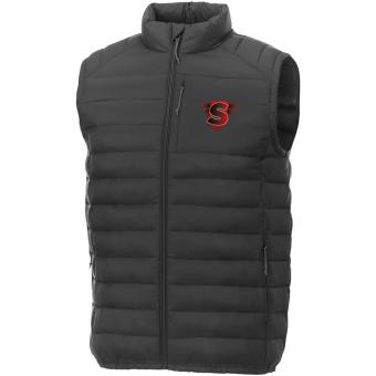 Pallas men's recycled insulated bodywarmer, graphite Graphite | XS