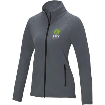 Zelus women's fleece jacket, graphite Graphite | XS