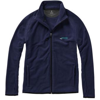 Brossard men's full zip fleece jacket, navy Navy | XS