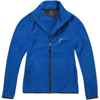Brossard women's full zip fleece jacket, aztec blue Aztec blue | XS