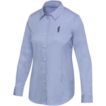 Citrine 185 g/m² twill women's shirt, light blue Light blue | XXS