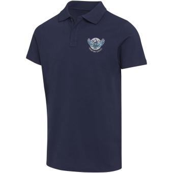 Graphite 180 g/m² short sleeve unisex OCS organic polo, navy Navy | 3XS