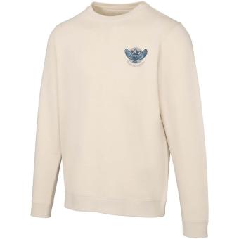 Jasper 280 g/m² OCS organic recycled unisex crewneck sweater, sandstone Sandstone | 3XS