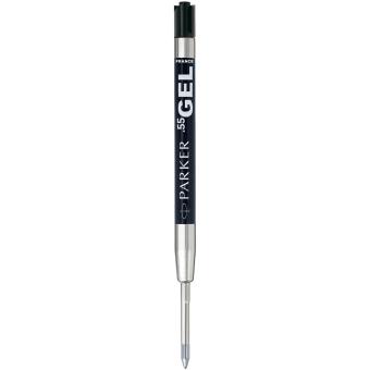 Parker Gel ballpoint pen refill (black ink) Silver/black
