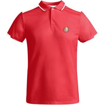 Tamil Sport Poloshirt für Kinder, rot/weiß Rot/weiß | 4