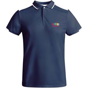 Tamil 150 g/m² short sleeve kids sports polo, navy/white Navy/white | 4