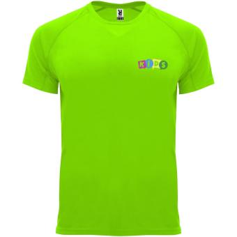 Bahrain short sleeve kids sports t-shirt, fluor green Fluor green | 4