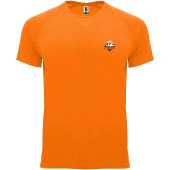 Bahrain short sleeve kids sports t-shirt, fluor orange Fluor orange | 4