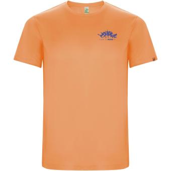 Imola 135 g/m² short sleeve kids sports t-shirt, fluor orange Fluor orange | 4