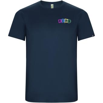 Imola short sleeve kids sports t-shirt, navy Navy | 4