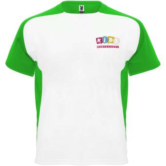 Bugatti 140 g/m² Sport T-Shirt für Kinder, Farngrün/weiß Farngrün/weiß | 4