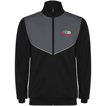 Evans 225 g/m² kids tracksuit, ebony Ebony | 4
