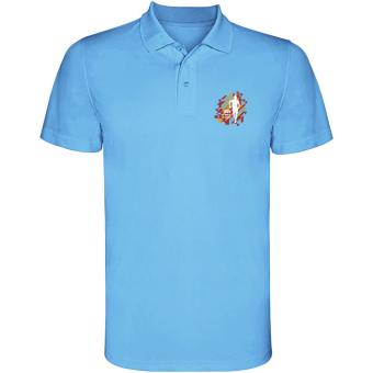 Monzha Sport Poloshirt für Herren, türkis Türkis | L