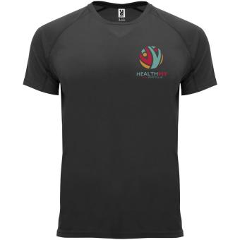 Bahrain short sleeve men's sports t-shirt, black Black | L