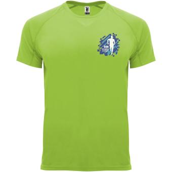 Bahrain short sleeve men's sports t-shirt, Lime Lime | L