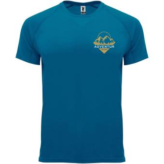 Bahrain 135 g/m2 short sleeve men's sports t-shirt, moonlight blue Moonlight blue | L