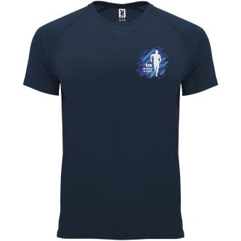 Bahrain short sleeve men's sports t-shirt, navy Navy | L