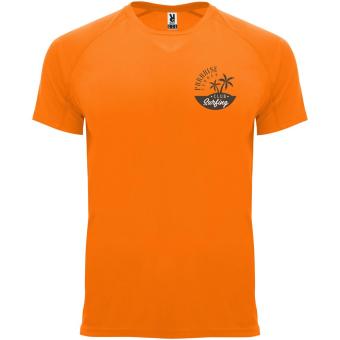 Bahrain short sleeve men's sports t-shirt, fluor orange Fluor orange | L