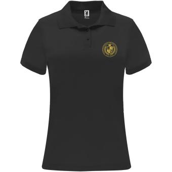 Monzha Sport Poloshirt für Damen, schwarz Schwarz | L