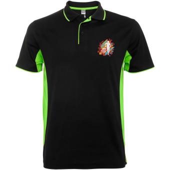Montmelo Sport Poloshirt Unisex, schwarz, limone Schwarz, limone | 2XL