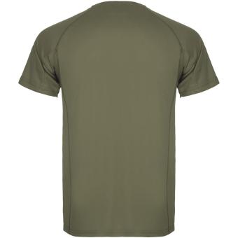 Montecarlo short sleeve men's sports t-shirt, military green Military green | L