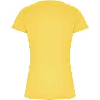 Imola short sleeve women's sports t-shirt, yellow Yellow | L