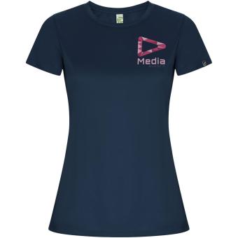 Imola short sleeve women's sports t-shirt, navy Navy | L