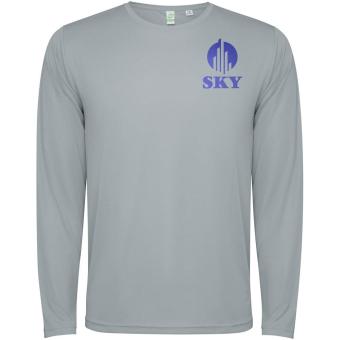 Estoril Langarm-Shirt Unisex, Grau Grau | XS