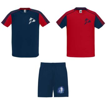Juve unisex sports set, red/navy Red/navy | XL