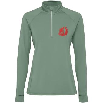 Estambul 200 g/m² Half-Zip Sweatshirt für Damen, Farngrün Farngrün | L
