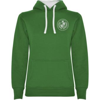 Urban 280 g/m² Kapuzenpullover für Damen, Kelly Grün, Weiss Kelly Grün, Weiss | L